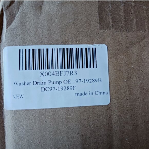 DC97-19289F Washing Machine Drain Pump Assembly for Samsung Washer DC97-19289B - Picture 10 of 10